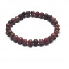 Bracelet Rhodonite Ligne Noire