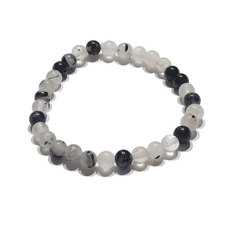 Bracelet Quartz Tourmaline Bracelet Quartz Tourmaline