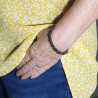 Bracelets en Hématites et Pierres de Lave