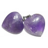 Pendentif Cœur Améthyste