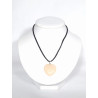 Pendentif Cœur Aventurine Rose