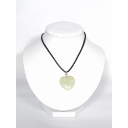 Pendentif Cœur Aventurine Verte