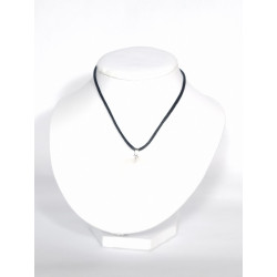 Pendentif Cœur Cristal de Roche