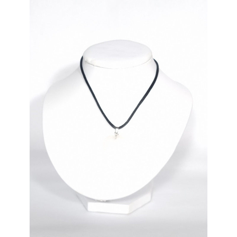 Pendentif Cœur Cristal de Roche Pendentif Cœur Cristal de Roche