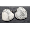 Pendentif Coeur Howlite