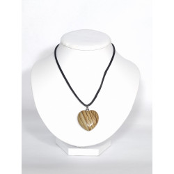 Pendentif Coeur Jaspe Paysage