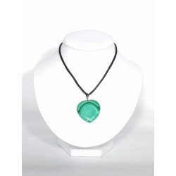 Pendentif Coeur Malachite