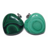 Pendentif Coeur Malachite