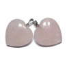 Pendentif Coeur Quartz Rose