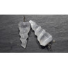 Pendentif Monolithe Sélénite Torsadé