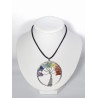 Pendentif Arbre de Vie 7 Chakras