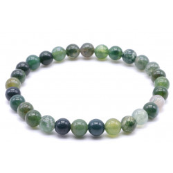 Bracelet Agate Mousse