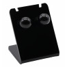 Boucle d'oreille perle de tourmaline noire