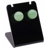 Boucle d'oreille perle d'aventurine verte