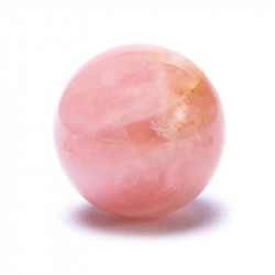 Sphère Feng Shui en Quartz Rose