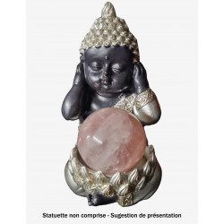 Sphère Feng Shui en Quartz Rose