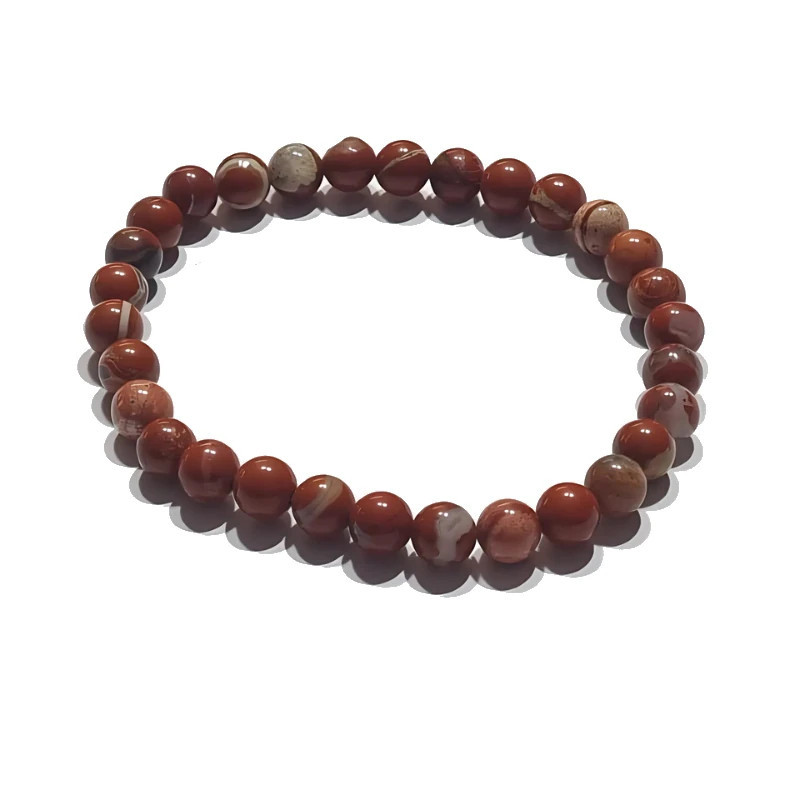 Bracelet Jaspe Rouge Bracelet Jaspe Rouge