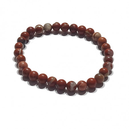 Bracelet Jaspe Rouge